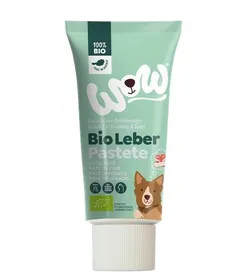 Comparer les prix de WOW! Pâté de foie BIO au poulet pour chien - Lot de 3x Poulet - 80g