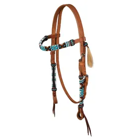 Comparer les prix de Bridon équitation western Pool's Navajo