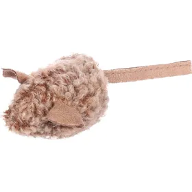 Meilleurs prix pour Souris en peluche avec cataire pour chat Flamingo - 6 x 15x5x4cm - coloris aléatoire