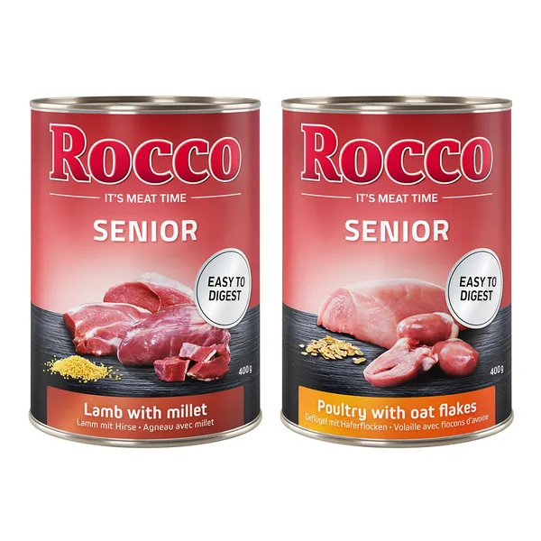 24x400g Senior agneau, millet Rocco - Nourriture pour chien – photo 2