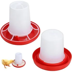Meilleurs prix pour Kit Abreuvoir et Mangeoire pour Volaille 2 Pièces - Adapté aux poules et poussins - Pour jardin poulailler et élevage