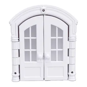 Comparer les prix de Porte pour Chat Polyvalente Porte pour Chat d'Intérieur Blanche Trou pour Chat Élégant ABS Confortable Facile à Installer Blanche Sans Rideau gray