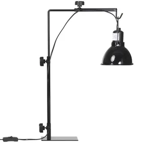 Meilleurs prix pour Support de lampe chauffante pour reptiles - PawHut - hauteur et largeur réglables - pour amphibiens, lézards, tortues, geckos -