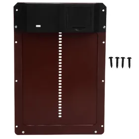 Comparer les prix de Porte de Poulailler Automatique Porte de Protection pour Volaille Détection de Lumière pour l'Élevage de Volaille de Ferme Rouge marron