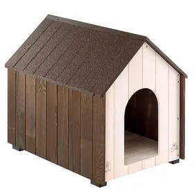 Meilleurs prix pour Ferplast KOYA Niche dextérieur pour chien Ferplast KOYA en bois de pin nordique FSC LARGE - 63.3 x 91.5 x h 77.5 cm -