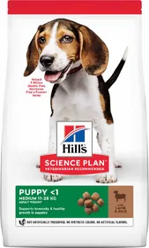 Meilleurs prix pour HILL'S Science Plan Canine Puppy Medium croquettes pour chiot de taille moyenne à l'agneau