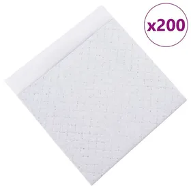 Meilleurs prix pour Tapis dentraînement pour animaux en tissu non tissé - vidaXL - Lot de 200 - Noir et blanc - 45x33 cm - Matériau: Tissu non tissé 96
