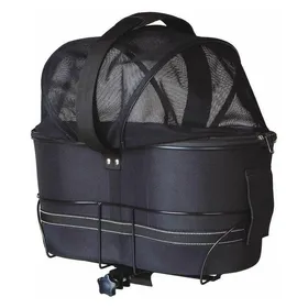 Comparer les prix de Panier de transport pour vélo Trixie Friends on Tour pour chien - L60xl29xH42cm, charge max: 8kg