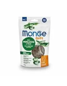 Comparer les prix de Monge Gift croquette pour chat 60 g Adulte Morue