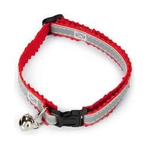 Beeztees BZ COLLIER CHAT REFLECT GRIS/R (32, Chat, Gnral), Collier + laisse – photo 2