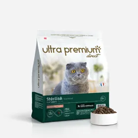 Meilleurs prix pour Croquettes Chat Saumon - Sans Céréales - Pour Chat Stérilisé