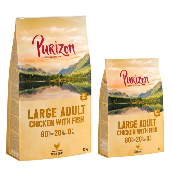 Purizon Large Adult, poulet & poisson - sans céréales - 12 kg – photo 3