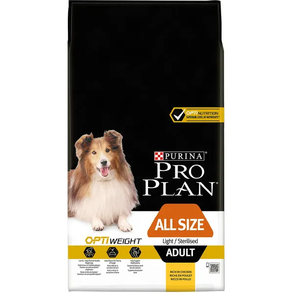 PURINA PRO PLAN All sizes Adult Light/Sterilised, poulet - Croquettes pour chien – photo 4