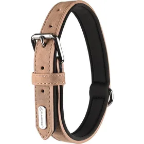 Meilleurs prix pour Collier Chien - Flamingo Collier Delu Brun - 36/44 x 2 x 0,6 cm