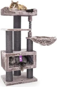 Meilleurs prix pour Arbre à chat XXL Parklane cappuccino - 131cm