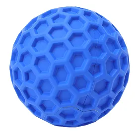 Comparer les prix de Balle Jouet Squeaky Indestructible pour Chien Jouet Interactif à Mâcher pour Chiot Dentition Balle pour Animal de Compagnie Jouet pour Chien Intérieur et Extérieur Large bleu
