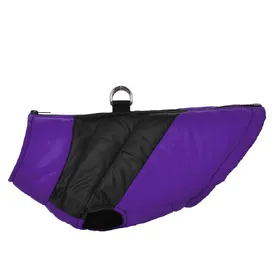 Meilleurs prix pour Veste pour gros chien pour petits, moyens et grands chiens, chats, vêtements chauds d'hiver, manteau imperméable pour labrador, golden retriever, carlin, tenues pour animaux de compagnie L violet