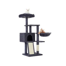 Comparer les prix de Tour de jeux pour chat, Gris Foncé