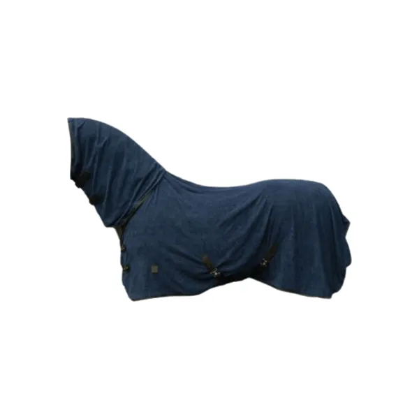Couverture séchante pour cheval avec couvre-cou HKM DryUp – photo 2