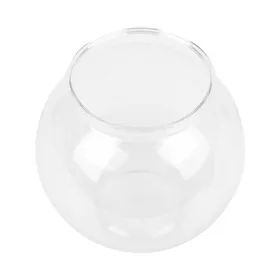 Comparer les prix de Bol à poisson rond en plastique - VGEBY - Petit aquarium polyvalent - Blanc - Résistant à la rupture