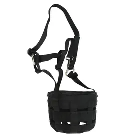 Meilleurs prix pour Muselière de pâturage pour cheval noir Respiration facile Couvre-bouche pour cheval avec de grands trous Muselières anti-morsure pour l'équitation black