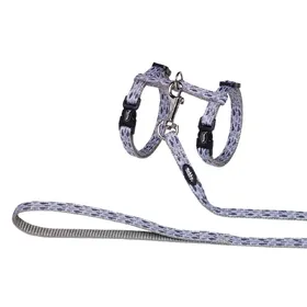 Meilleurs prix pour Laisse et harnais pour chat Nobby Pet Fish Grey