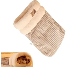 Comparer les prix de Sac Pour Chat Petit Sac De Couchage Pour Chats Chiens Lit Pour Chien Sécurisé Semi-fermé Lit Chauffant Pour Chat Cachette