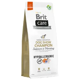 Comparer les prix de Brit Care Hypoallergenic Show Champion, saumon, hareng pour chien - 12 kg