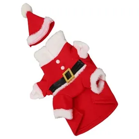 Comparer les prix de Costume de Noël pour chien - ZERODIS - A35 JR033 - Chaud et mignon - Pour la peau