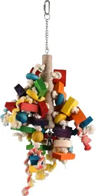 Meilleurs prix pour FLAMINGO Jouet d'oiseaux cintre arc-en-ciel Che Multicolore 50 cm