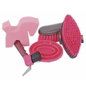 Comparer les prix de Kit de pansage équitation HKM