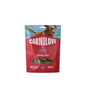 Meilleurs prix pour CARNILOVE Friandises moelleuses à la truite et à l'aneth pour chien - Lot de 2x 200g (nouveau packaging)