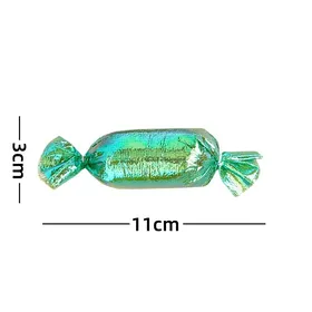Meilleurs prix pour Jouet pour Chat Papier Froissé Festif Bonbon pour Stimuler la Curiosité et l'Auto-divertissement, Multicolore, Expédié Aléatoirement vert
