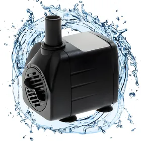 Comparer les prix de Mini pompe à eau Submersible débit réglable électrique Max 600L/H débit 3.9ft ascenseur Mini pompe Portable US plug noir
