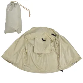 Comparer les prix de 63.5x50.8x48cm Housse de Cage pour Chien Imperméable Housse de Niche pour Animaux Caisse pour Animaux Protection Solaire pour la Maison beige