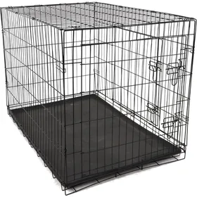 Meilleurs prix pour Cage de transport pliable en métal noire pour chien avec poignée Zolia Yala - Plusieurs tailles