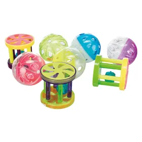 Comparer les prix de Balles Et Rouleaux Avec Cloche, Ø 4,5 Cm - Mon Animalerie