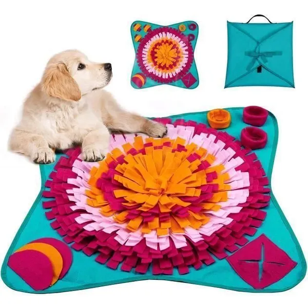 Tapis Snuffle Chien Tapis de Fouille Chien Jeu Tapis Snuffle Chien Chat Snuffle TapisLe Stress Release Pad – photo 2