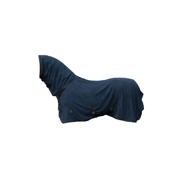 Couverture séchante pour cheval avec couvre-cou HKM DryUp – photo 3