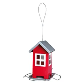 Comparer les prix de Mangeoire pour oiseaux 19 x 20 x 19 cm rouge argent