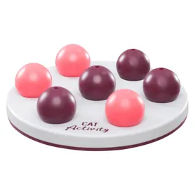 Comparer les prix de Cat Activity Solitaire, Ø 20 Cm, Blanc/Bleu - Mon Animalerie