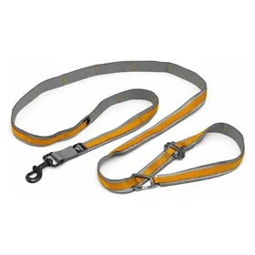 Meilleurs prix pour Laisse mains libres - KURGO - QUANTUM - 6 positions - 120 à 180 cm - Orange