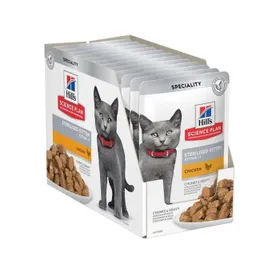 Comparer les prix de Hill's Science Plan Sterilised Kitten Sachet de Bouchées en Sauce Chaton Stérilisé