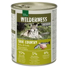 Comparer les prix de REAL NATURE WILDERNESS Senior True Country Huhn & Lachs 12x800 g