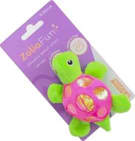 Meilleurs prix pour Peluche avec herbe à chat Zolia Turtle - 11x4,5cm