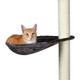 Comparer les prix de TRIXIE Hamac - Nid XL pour griffoir pour chat gris platinium peluche o 40 cm