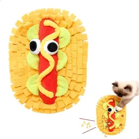 Meilleurs prix pour Tapis de Fouille Chien Tapis de Fouille Chat Lavable en Polaire Jeux Intelligence Chien Antidérapant pour Animaux Petite et Moyenne