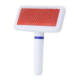 Comparer les prix de Brosse de Toilettage pour Animaux Multiusage Aiguille en Acier Inoxydable Démêlante Élimine les Nœuds Brosse Slicker pour Chien red