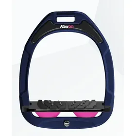 Meilleurs prix pour Étriers Incliné Ultra Grip Marine/Noir/Rose Flex-On Green Composite