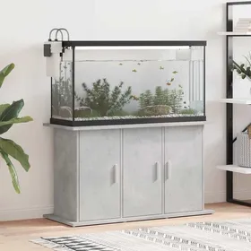 Meilleurs prix pour vidaXL Support pour aquarium gris béton 101x41x58 cm bois d'ingénierie